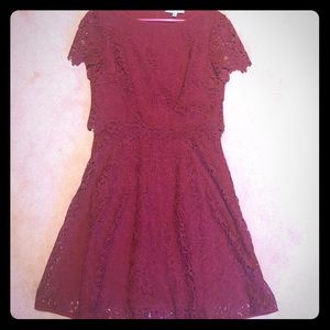 Beautiful maroon never worn dress